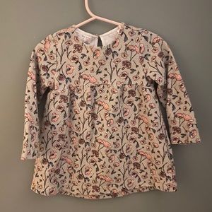 Flowered print dress